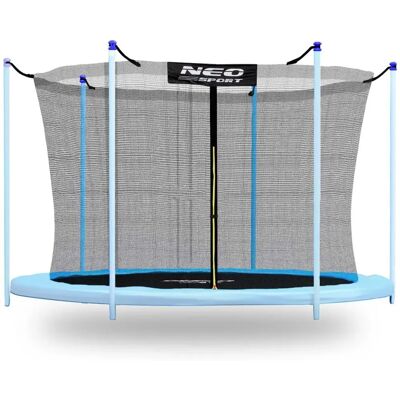Red de seguridad para trampolín Neo-Sport 305-312cm, 6 Pilares Red de seguridad para trampolín Neo-Sport 305-312cm, 6 Pilares