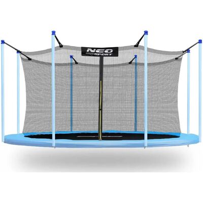 Filet de Sécurité Neo-Sport pour Trampoline 457-465 cm - 10 Poteaux - Publicité Filet de Sécurité Neo-Sport pour Trampoline 457-465 cm - 10 Poteaux - Publicité