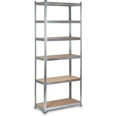 Humberg Metallregal - HR-814 6 Ablagen Silber Humberg Metallregal - HR-814 6 Ablagen Silber