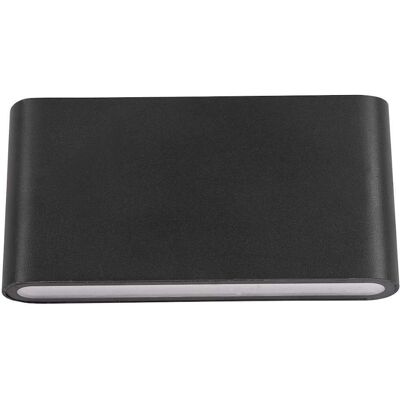 Italux Romano - Modern LED Outdoor Wall Lamp Black - Wall Light Italux Romano - Modern LED Outdoor Wall Lamp Black - Wall Light