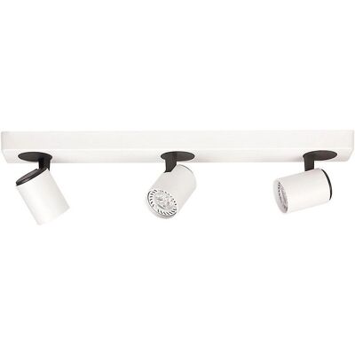 Italux Elvira - Modern Spotlights White Black 3 Light Aluminum GU10 Italux Elvira - Modern Spotlights White Black 3 Light Aluminum GU10