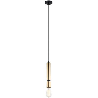 Italux Torla - Modern Black Brass Pendant Light - E27 Dimmable Italux Torla - Modern Black Brass Pendant Light - E27 Dimmable