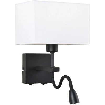 Italux Norte - Modern LED Bedside Lamp Black Matt - Bedside Lamp Italux Norte - Modern LED Bedside Lamp Black Matt - Bedside Lamp