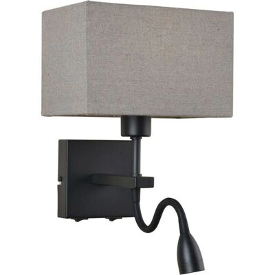 Italux Norte - Moderní LED Nástěnné Svítidlo Černé - 350lm - 3000K - Ocel Italux Norte - Moderní LED Nástěnné Svítidlo Černé - 350lm - 3000K - Ocel