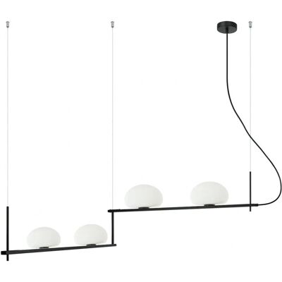 Italux PND-357784-BK+W Pendant Light - Interior use Italux PND-357784-BK+W Pendant Light - Interior use