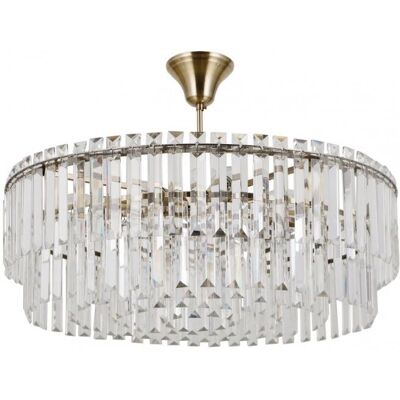 Italux PND-22320-8-ABR Lampe Plafond Brun Antique - Plafonnier - Publicité Italux PND-22320-8-ABR Lampe Plafond Brun Antique - Plafonnier - Publicité