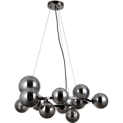 Italux Canello Závěsné svítidlo - G9, Černá, 11x5W Italux Canello Závěsné svítidlo - G9, Černá, 11x5W