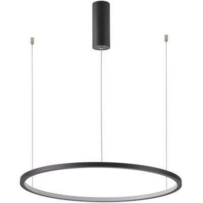 Italux PND-56135B-080RPP Noir Blanc Lampe Suspendue LED 48W - Publicité Italux PND-56135B-080RPP Noir Blanc Lampe Suspendue LED 48W - Publicité