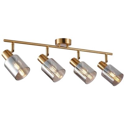 Italux SPL-65342-4-BRO-SG Projecteur de Plafond - Éclairage Intérieur - Publicité Italux SPL-65342-4-BRO-SG Projecteur de Plafond - Éclairage Intérieur - Publicité