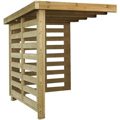 MERKURY MARKET - Stolckholm - 1,50x2,72x2,18 m - Dřevo - Zahradní bouda MERKURY MARKET - Stolckholm - 1,50x2,72x2,18 m - Dřevo - Zahradní bouda