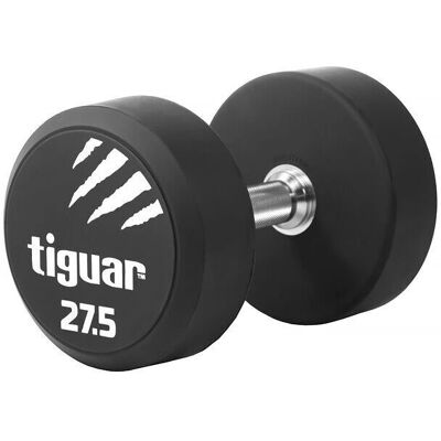 Hantle Tiguar - 27,5kg - Czarny i biały - Profesjonalne Hantle Tiguar - 27,5kg - Czarny i biały - Profesjonalne