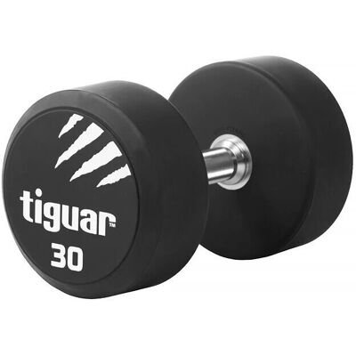 Haltères PU Tiguar - 30 kg Équipement de gym - Publicité Haltères PU Tiguar - 30 kg Équipement de gym - Publicité
