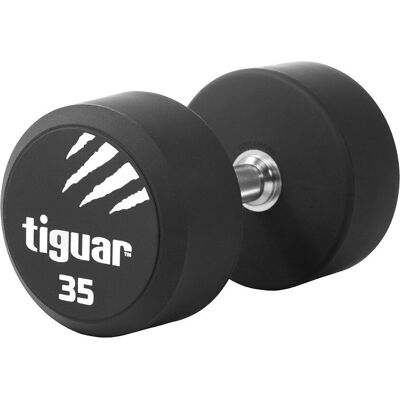 Tiguar Modell 35kg Robuste Polyurethan-Hanteln - Hanteln Tiguar Modell 35kg Robuste Polyurethan-Hanteln - Hanteln