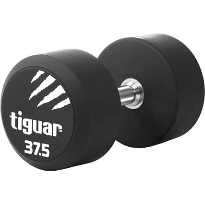 Hantla Tiguar 37,5kg Czarnobiała - Hantla Hantla Tiguar 37,5kg Czarnobiała - Hantla