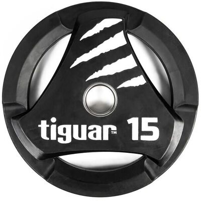 Tiguar Model 15kg Czarnobiała Olimpijska Talerca Tiguar Model 15kg Czarnobiała Olimpijska Talerca
