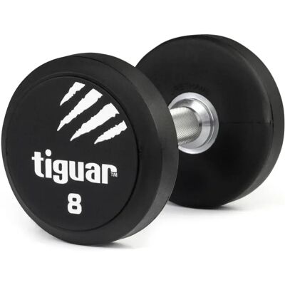 Hantla Tiguar 8kg z Trwałego Poliuretanu - Sprzęt Fitness Hantla Tiguar 8kg z Trwałego Poliuretanu - Sprzęt Fitness