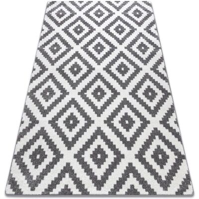 Alfombra Dywany Łuszczów F998 Crem/Gris - Cuadrados 180x270 cm Alfombra Dywany Łuszczów F998 Crem/Gris - Cuadrados 180x270 cm