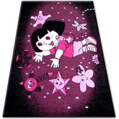 Dywany Łuszczów Pully 7818 DORA - morado/negro - Alfombra Dywany Łuszczów Pully 7818 DORA - morado/negro - Alfombra