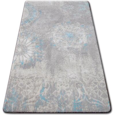 Alfombra RugsX 0129 Acrílica Patara - Arena/Turquesa - 240x350 cm Alfombra RugsX 0129 Acrílica Patara - Arena/Turquesa - 240x350 cm