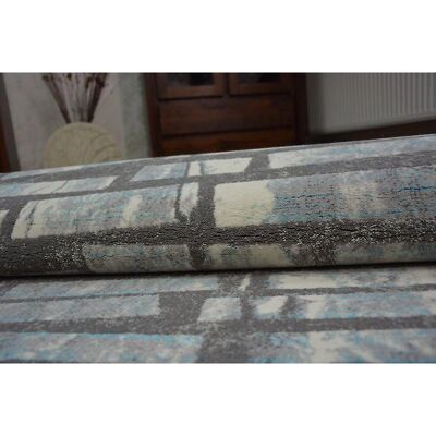 RugsX Tappeto Crema/Turchese - Acrilico Patara 0244 - 80x150cm - Tappeto RugsX Tappeto Crema/Turchese - Acrilico Patara 0244 - 80x150cm - Tappeto
