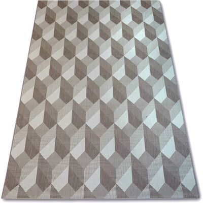 Χαλί Dywany Łuszczów Flat Sisal 48624/686 - Κύβος 3D Μπεζ 140x200 cm Χαλί Dywany Łuszczów Flat Sisal 48624/686 - Κύβος 3D Μπεζ 140x200 cm