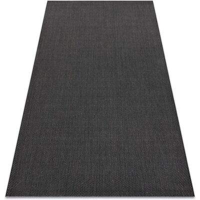 Tappeto DYWANY LUSZCZOW Sisal - nero - 140 x 200 cm - Tappeto Tappeto DYWANY LUSZCZOW Sisal - nero - 140 x 200 cm - Tappeto
