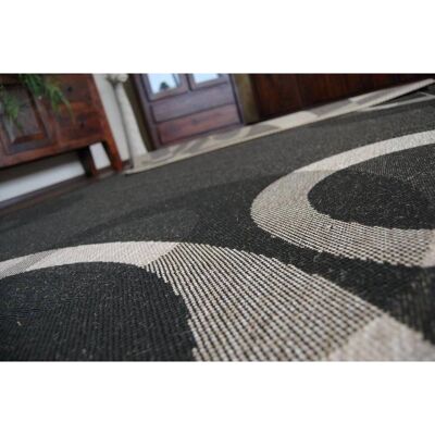 Floorlux 20078 Black / Silver Carpet - 6mm Polypropylene, 200x290cm Floorlux 20078 Black / Silver Carpet - 6mm Polypropylene, 200x290cm