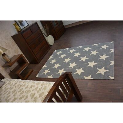Γκρι Χαλί Αστέρι - 18209/071 - 160x230 cm Γκρι Χαλί Αστέρι - 18209/071 - 160x230 cm