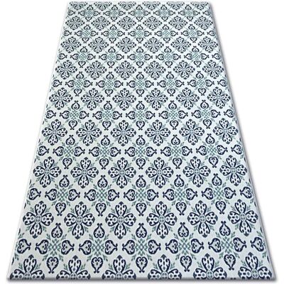 Alfombra Sisal Flowers Blanca - Resistente y Duradera de Polipropileno 6mm Alfombra Sisal Flowers Blanca - Resistente y Duradera de Polipropileno 6mm