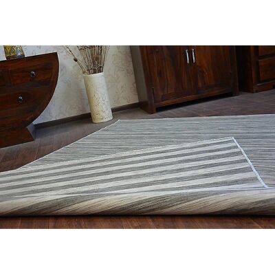 Tappeto doppio lato RugsX grigio/nero 160x230 cm Tappeto doppio lato RugsX grigio/nero 160x230 cm