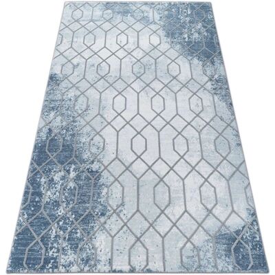 Tapis Hexagones Valencia - 3951 HEXAGONS - Bleu / Gris - Tapis - Publicité Tapis Hexagones Valencia - 3951 HEXAGONS - Bleu / Gris - Tapis - Publicité
