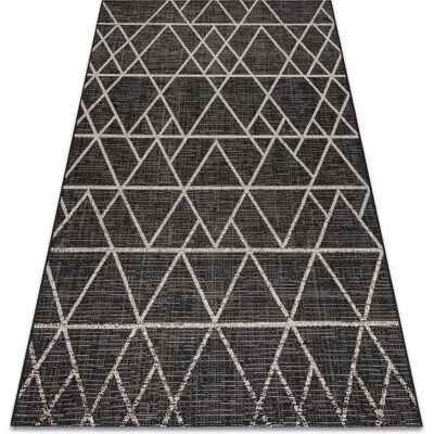 Χαλί Floorlux 20508 - Μαύρο / Ασημί Τρίγωνα - 140x200 cm Χαλί Floorlux 20508 - Μαύρο / Ασημί Τρίγωνα - 140x200 cm