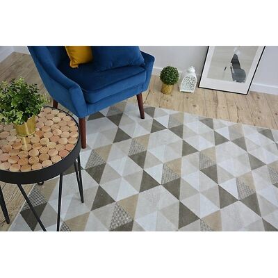 Χαλί NOBIS 84166 - Κρέμα - Τρίγωνα - 160x230 cm - Χαλί Χαλί NOBIS 84166 - Κρέμα - Τρίγωνα - 160x230 cm - Χαλί