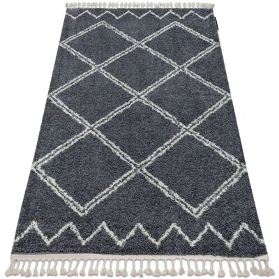 Χαλί BERBER ASILA B5970 - Γεωμετρικό Shaggy 160x220 cm Χαλί BERBER ASILA B5970 - Γεωμετρικό Shaggy 160x220 cm