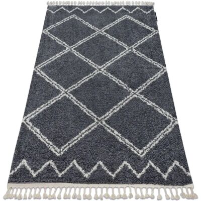 BERBER ASILA Μοντέλο B5970 Γκρι-Λευκό Ορθογώνιο Χαλί BERBER ASILA Μοντέλο B5970 Γκρι-Λευκό Ορθογώνιο Χαλί