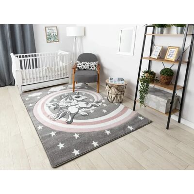 Dywany Łuszczów PETIT PONY γκρι 120x170 cm - Χαλί Dywany Łuszczów PETIT PONY γκρι 120x170 cm - Χαλί