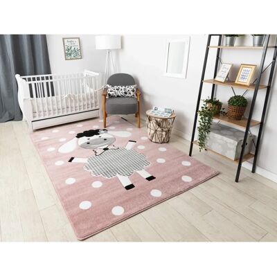 Χαλί PETIT DOLLY πρόβατο ροζ 140x190cm - Χαλί Χαλί PETIT DOLLY πρόβατο ροζ 140x190cm - Χαλί