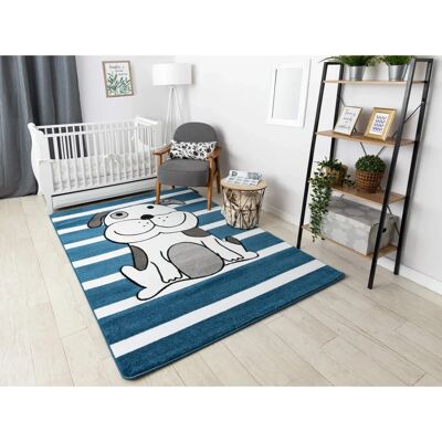 Χαλί Petit Puppy Μπλε από Dywany Łuszczów - 160x220 cm - Χαλί Χαλί Petit Puppy Μπλε από Dywany Łuszczów - 160x220 cm - Χαλί