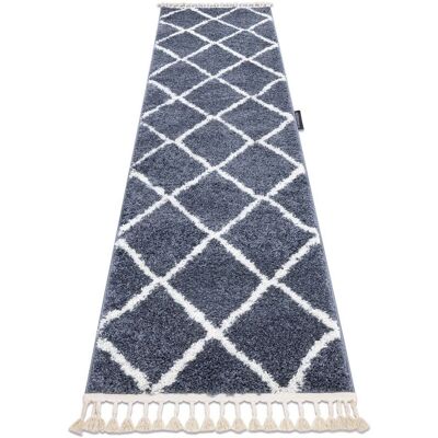 RugsX Χαλί Berber Cross Γκρι - 70x200cm για Κουζίνα & Διάδρομο RugsX Χαλί Berber Cross Γκρι - 70x200cm για Κουζίνα & Διάδρομο