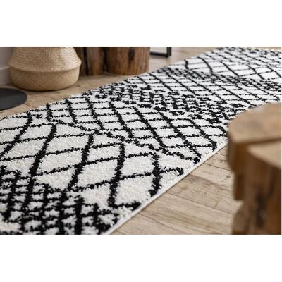 RugsX Berber Safi Λευκό 70x300cm Χαλί Διάδρομος - Χαλί RugsX Berber Safi Λευκό 70x300cm Χαλί Διάδρομος - Χαλί