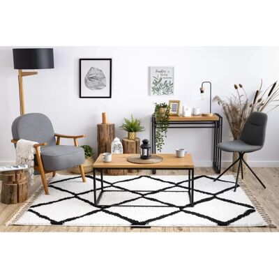 Χαλί Berber Λευκό RugsX - 160x220 cm Χαλί Berber Λευκό RugsX - 160x220 cm