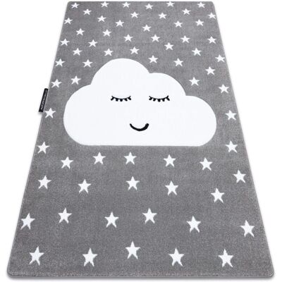Alfombra gris de Dywany Łuszczów - Petit Cloud Stars 120x170cm - Alfombra infantil Alfombra gris de Dywany Łuszczów - Petit Cloud Stars 120x170cm - Alfombra infantil