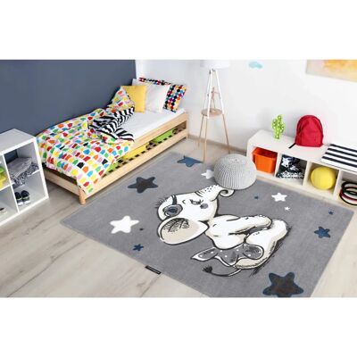 Tappeto PETIT ELEPHANT STARS grigio di Dywany Łuszczów - Tappeto per ragazzi Tappeto PETIT ELEPHANT STARS grigio di Dywany Łuszczów - Tappeto per ragazzi