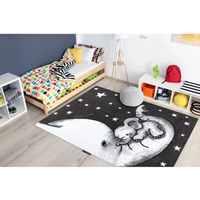 Dywany Łuszczów TRUMPET ELEPHANT STARS gris 160x220 cm - Tapis Dywany Łuszczów TRUMPET ELEPHANT STARS gris 160x220 cm - Tapis