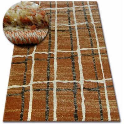 Dywany Łuszczów Shadow 9359 Alfombra - Oxido / Crema - 100x200 cm - Alfombra Dywany Łuszczów Shadow 9359 Alfombra - Oxido / Crema - 100x200 cm - Alfombra