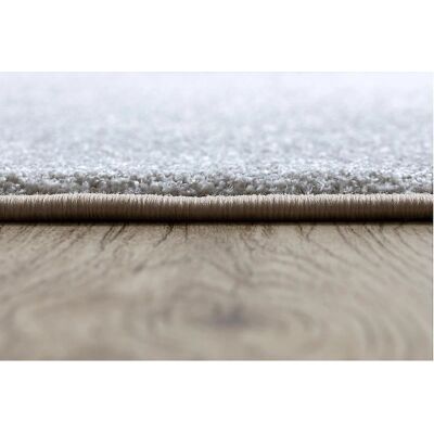 Tapis Rond San Miguel Crème - Plat, Uni, 133 cm - Tapis - Publicité Tapis Rond San Miguel Crème - Plat, Uni, 133 cm - Tapis - Publicité