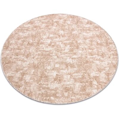 Dywany Łuszczów Tapis rond beige - Tapis - Publicité Dywany Łuszczów Tapis rond beige - Tapis - Publicité