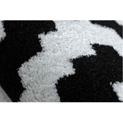 Dywany Łuszczów F998 Crema/Negro Cuadrados Alfombra - Alfombra Dywany Łuszczów F998 Crema/Negro Cuadrados Alfombra - Alfombra
