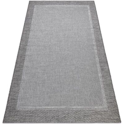 Tappeto DYWANY LUSZCZOW Sisal 46201575 Cornice grigia - Tappeto Tappeto DYWANY LUSZCZOW Sisal 46201575 Cornice grigia - Tappeto