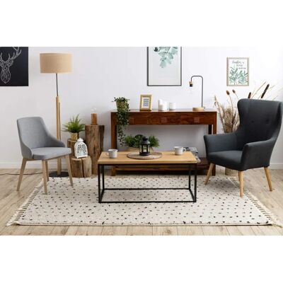 BERBER SYLA B752 Carpet - Geometric Shaggy Rug BERBER SYLA B752 Carpet - Geometric Shaggy Rug